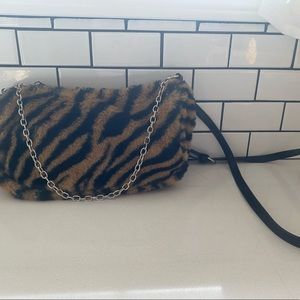 Tiger print cross body
